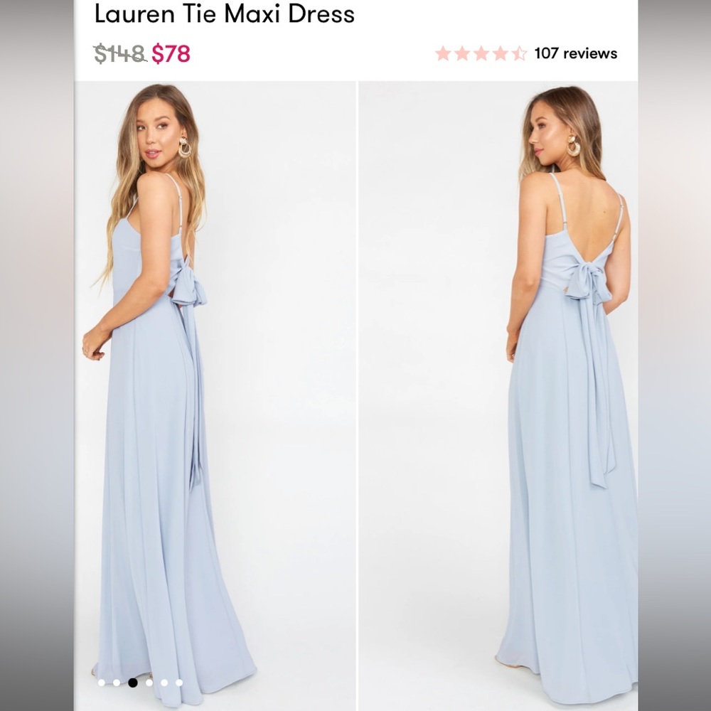 Show Me Your Mumu Lauren Tie Maxi Dress
